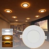 Low Voltage DC12V/DC24V Slim Recessed Downlight 3000K 4000K 5000K 4''  6'' LED Super Thin Panel With Night Light No J-Box for Kitchen Ceiling